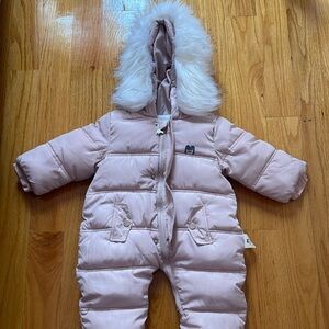 MurmurBear Pink snowsuit